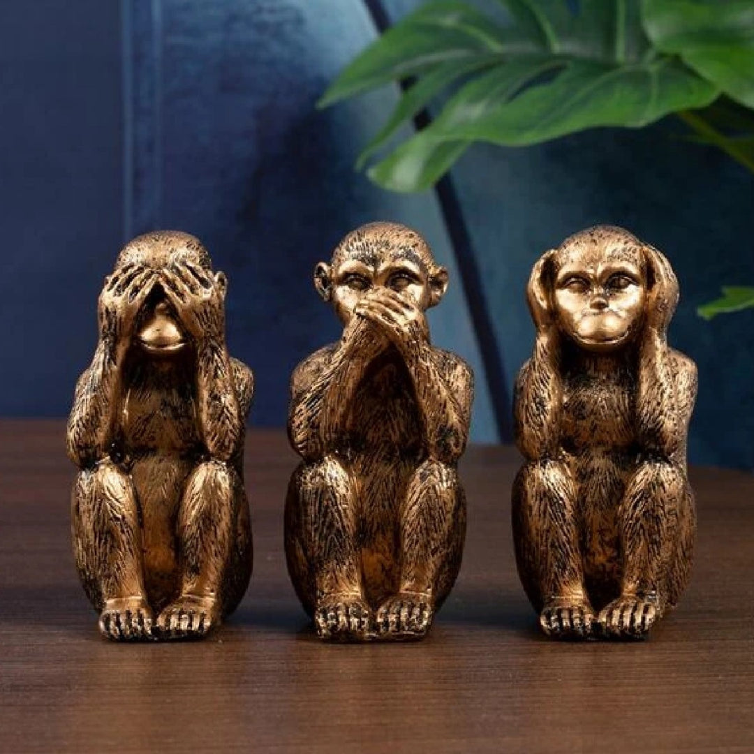 Decorative Three Wise Monkeys Figurine