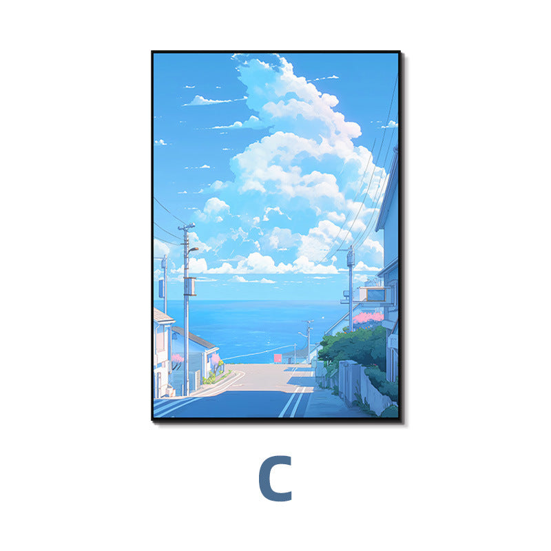 Coastal Landscape Framed Wall Art