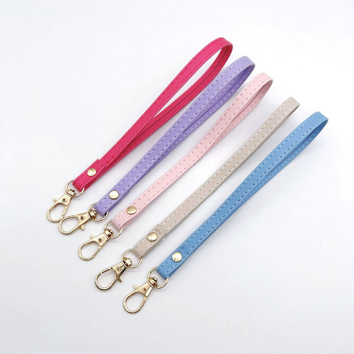 Durable Synthetic Leather Lanyard