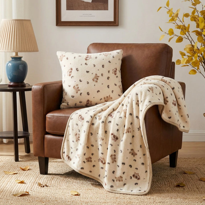 Cozy Fleece Throw Blanket