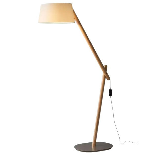 Adjustable modern bow floor lamp