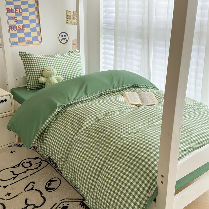 Whimsical Floral Print Duvet Cover Set