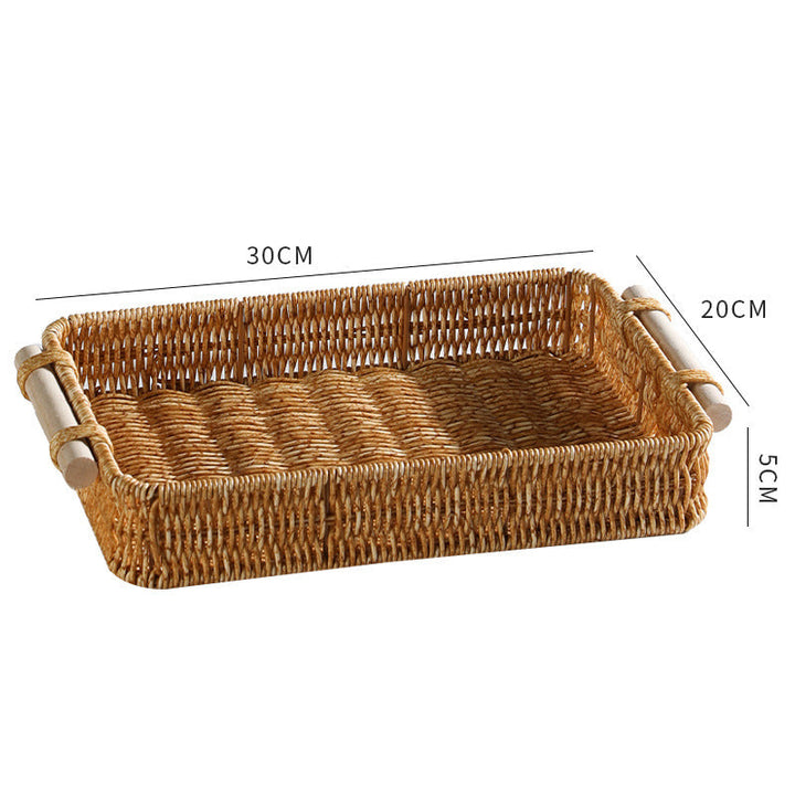 Handwoven Decorative Serving Tray