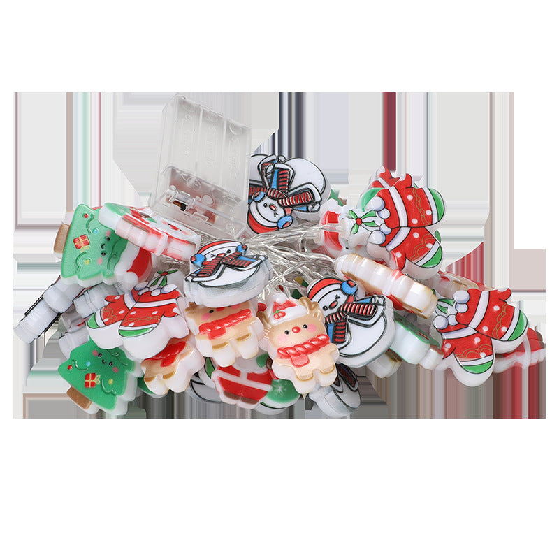 Festive sheep-shaped warm LED fairy lights