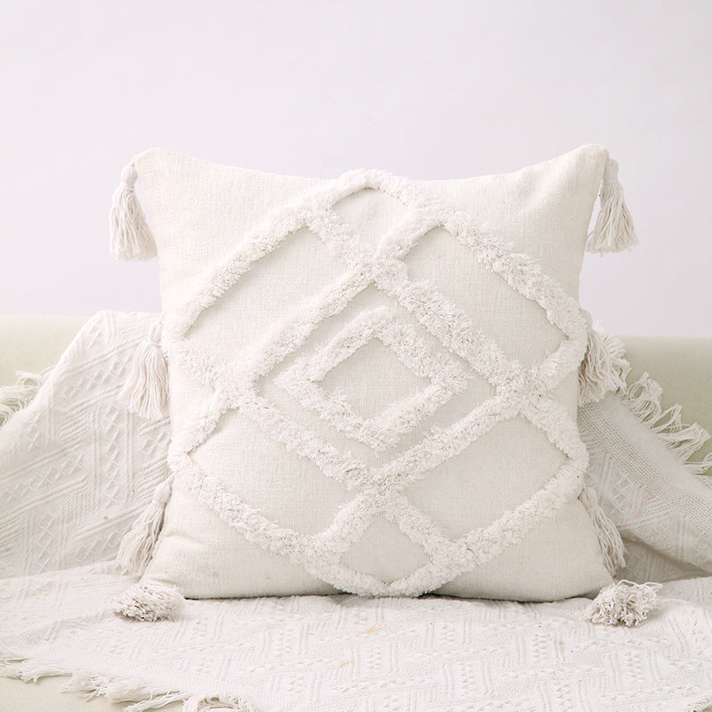 Bohemian Patterned Throw Pillow