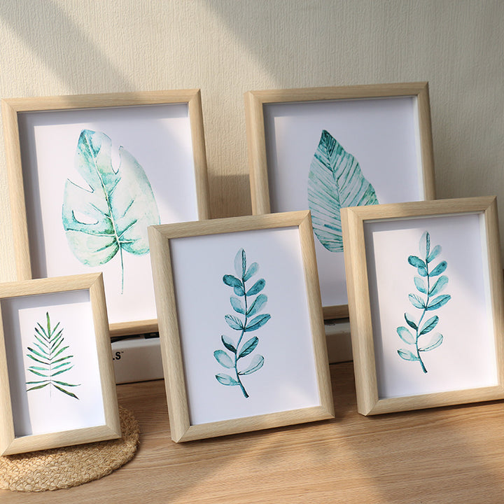 Artistic Leaf Display Frames