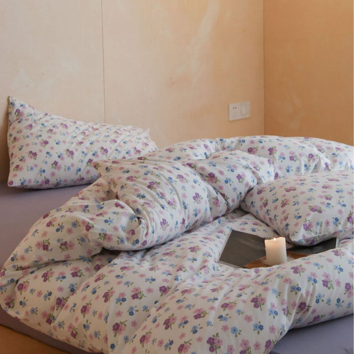 Decorative Floral Print Bedding Set Avarnia