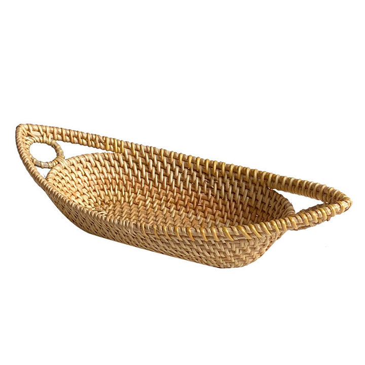 Elegant and handwoven fruit basket
