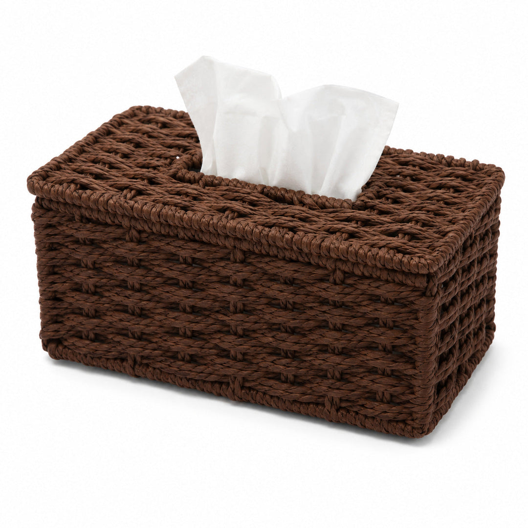 Woven Tissue Box Cover