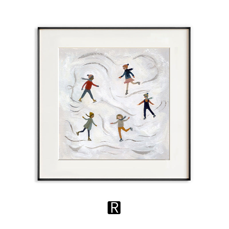 Framed Animal Illustration Artwork