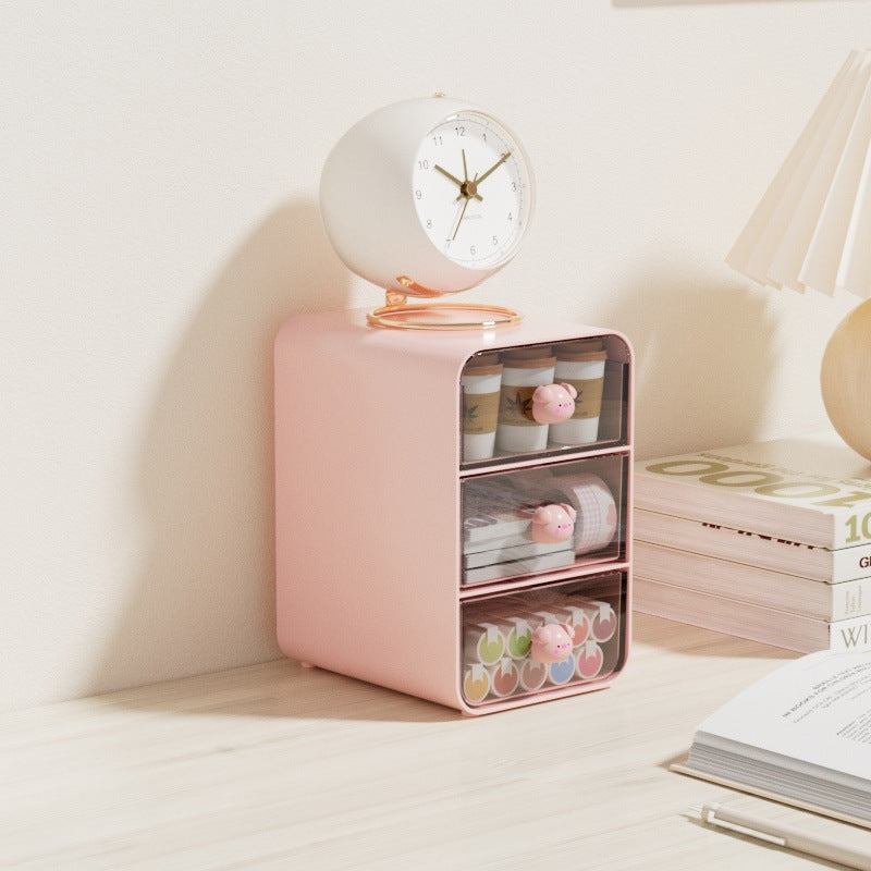 Modern Multi-Drawer Desktop Storage Organizer
