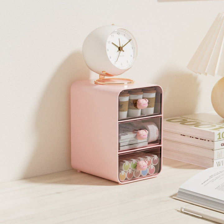 Modern Multi-Drawer Desktop Storage Organizer