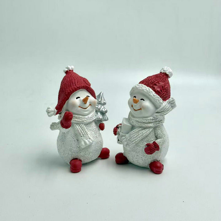 Friendly Santa Claus decorative figure