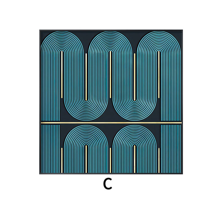 Abstract Typography Wall Art