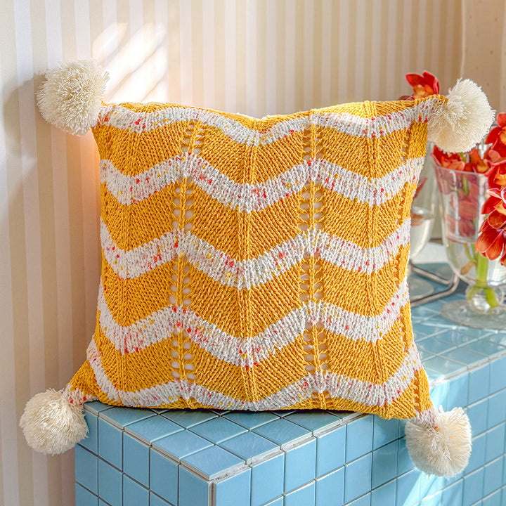 Decorative Floral-Shaped Throw Pillow