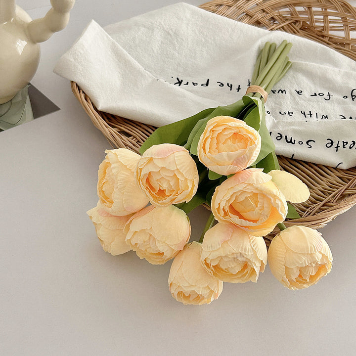 Elegant Faux Tulip Bouquet