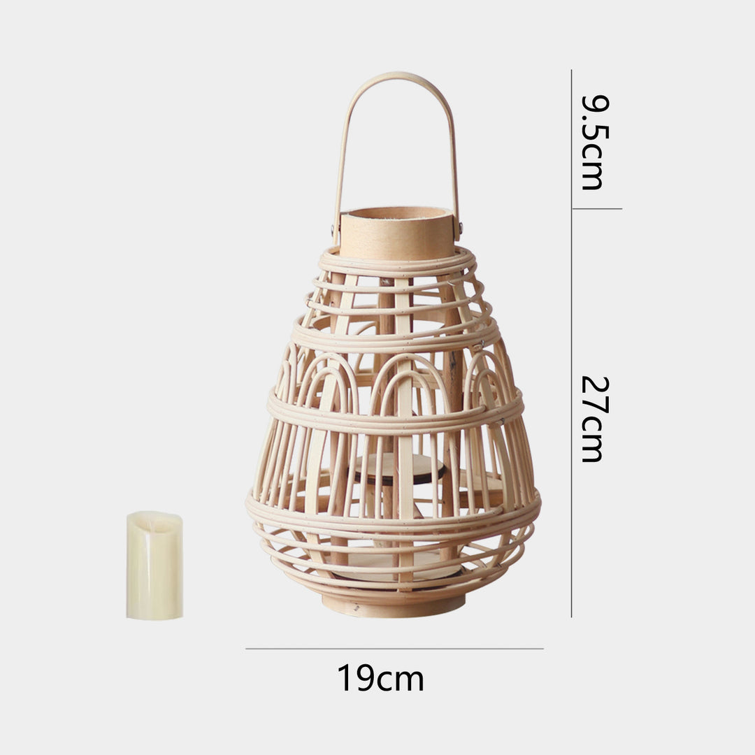 Handcrafted Rattan Lantern