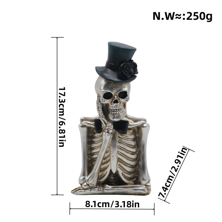 Romantic Skeleton Figure