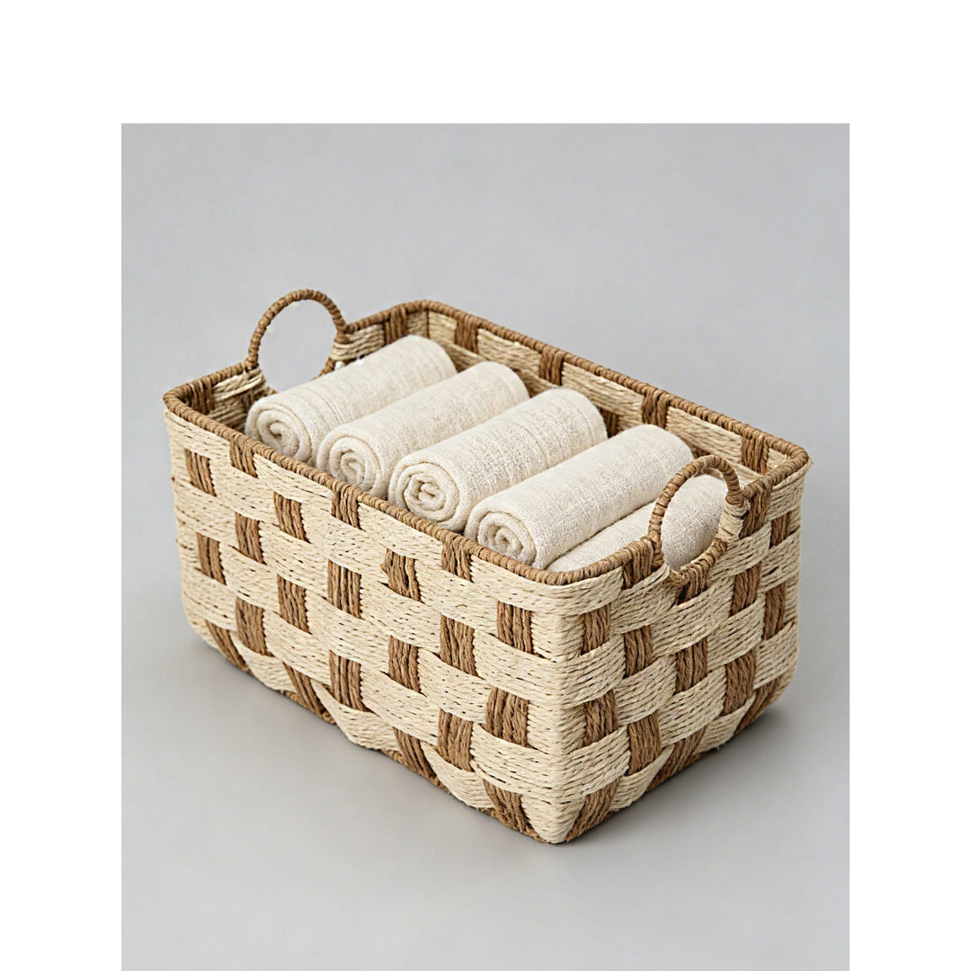 Handcrafted storage basket