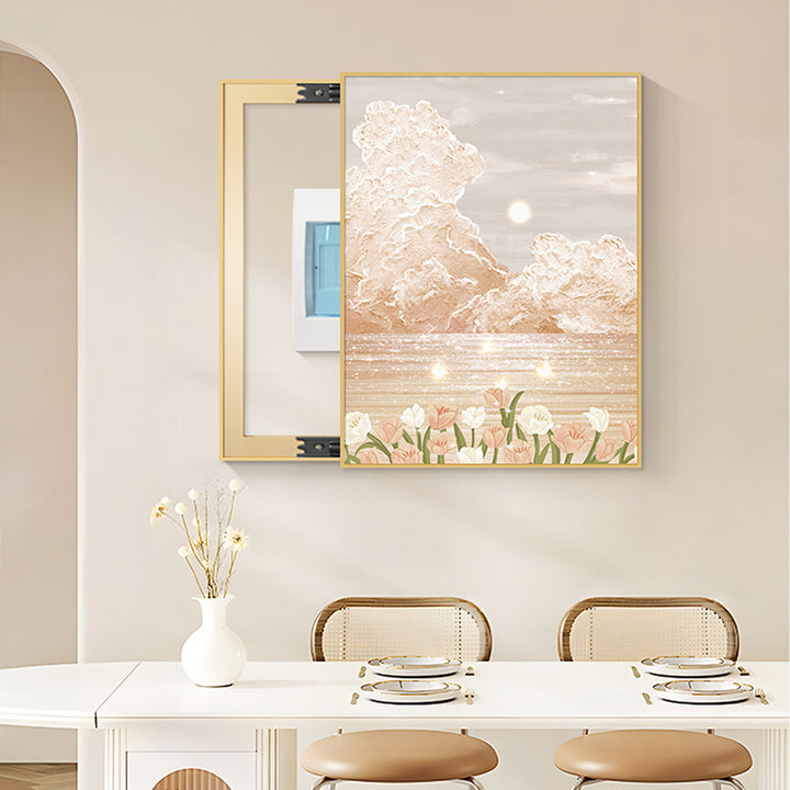 Decorative Floral Landscape Art Print