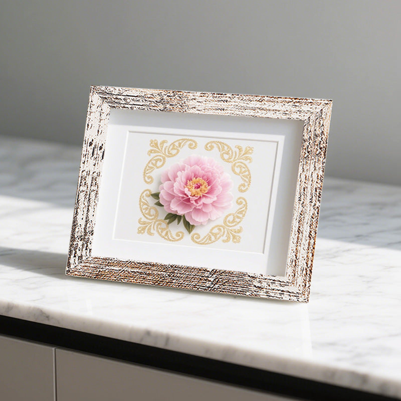 Floral Art Picture Frame