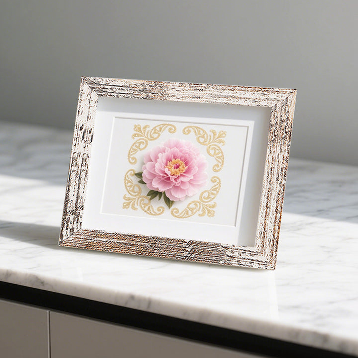 Floral Art Picture Frame