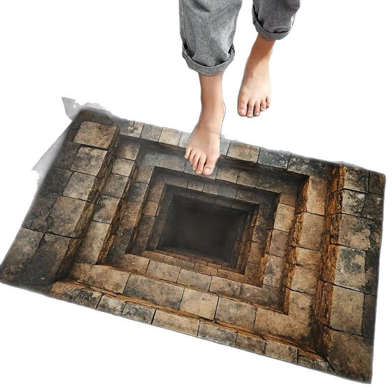 3D Artistic Depth Illusion Mat