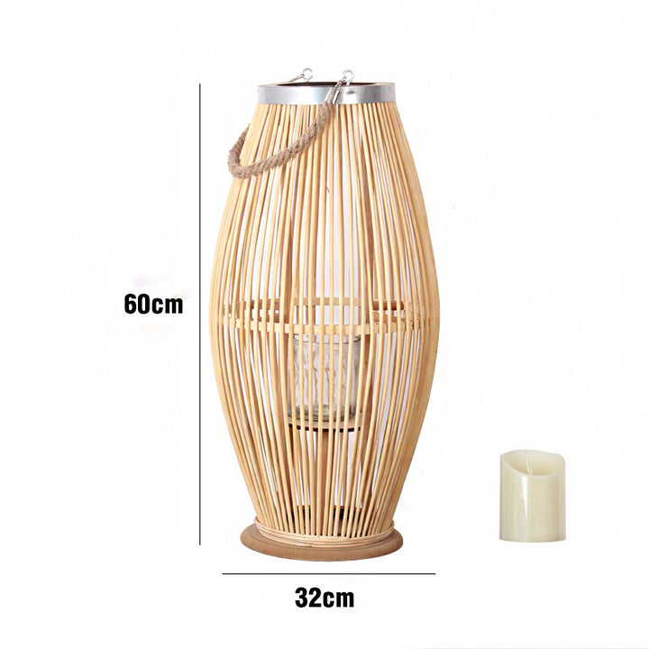 Elegant Rattan Lantern