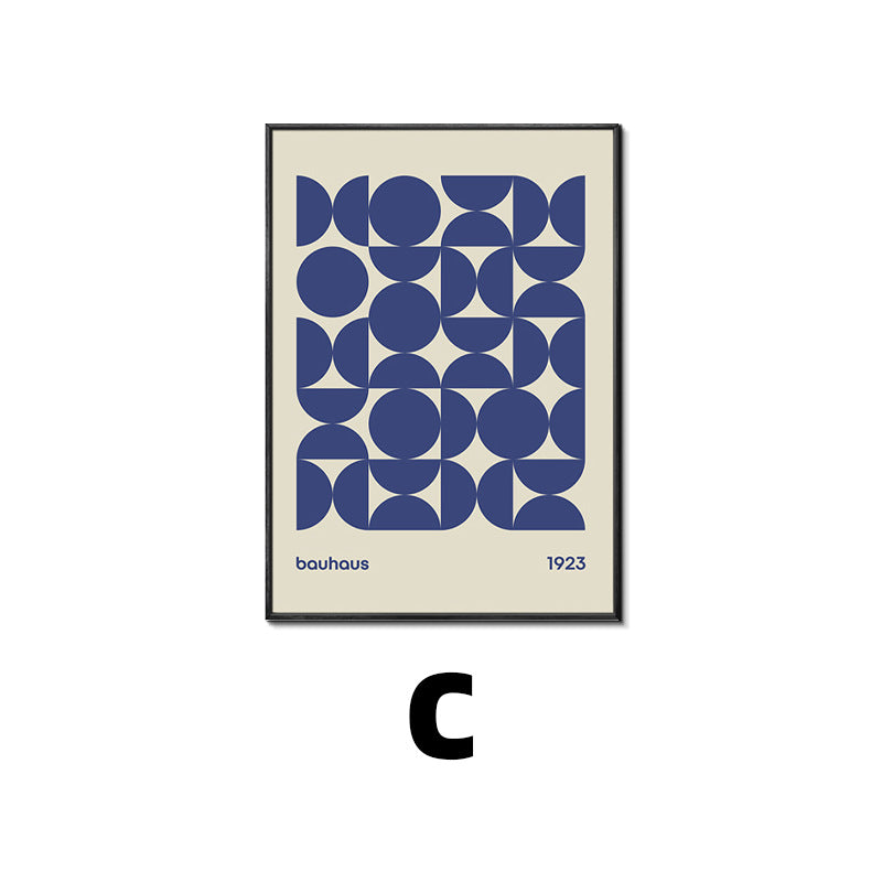 Bauhaus Geometric Wall Art Print