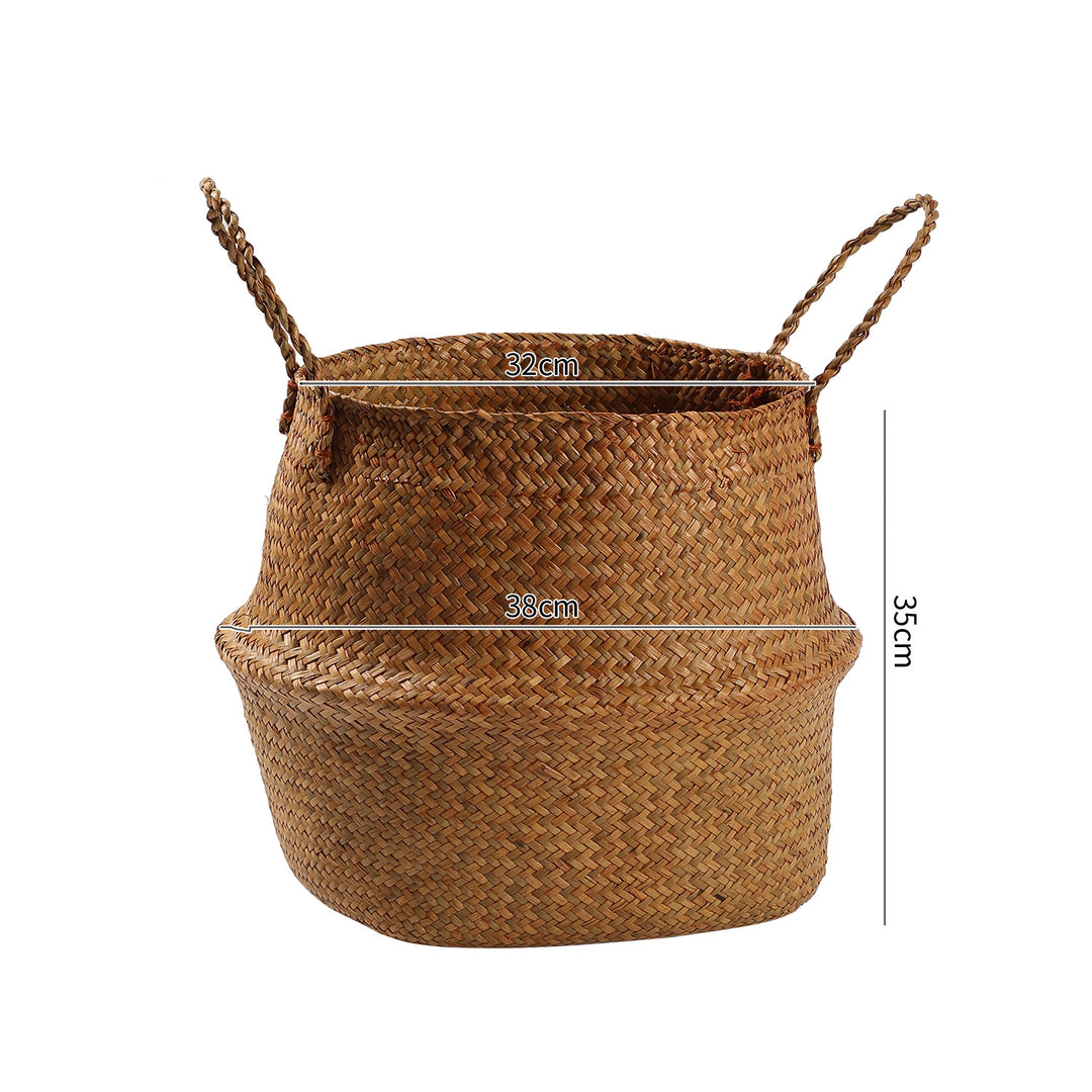 Handcrafted Woven Storage Bucket