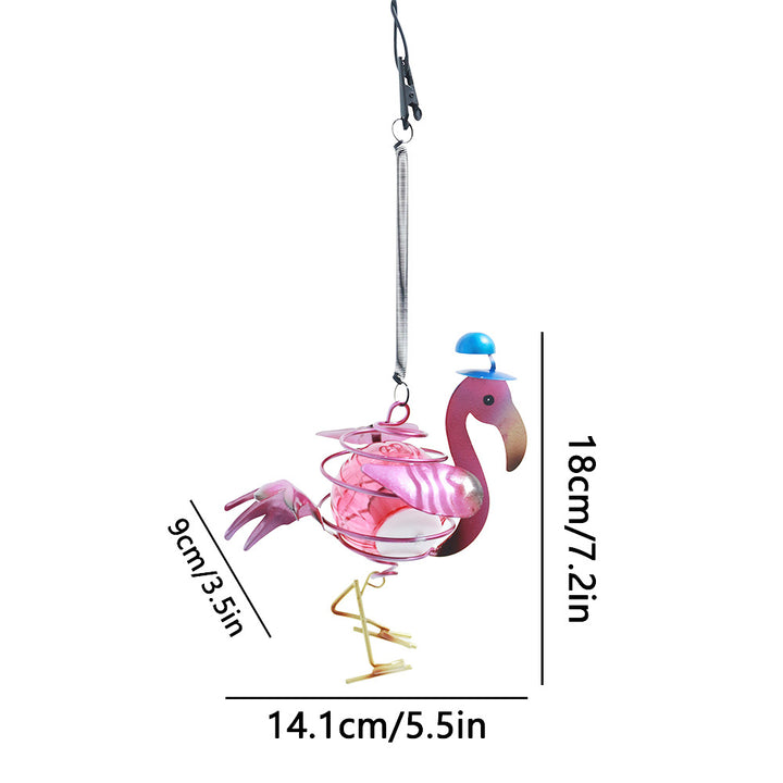 Decorative Metal Flamingo