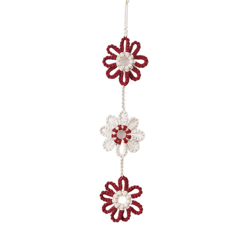 Decorative Macrame Flower Garland