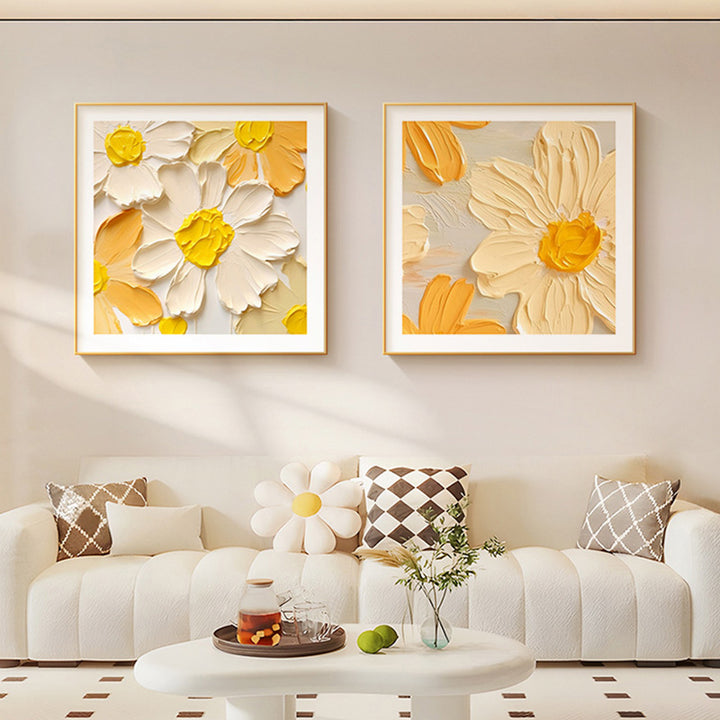 Decorative Floral Framed Wall Art