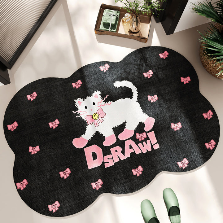 Cartoon-Themed Decorative Area Rug
