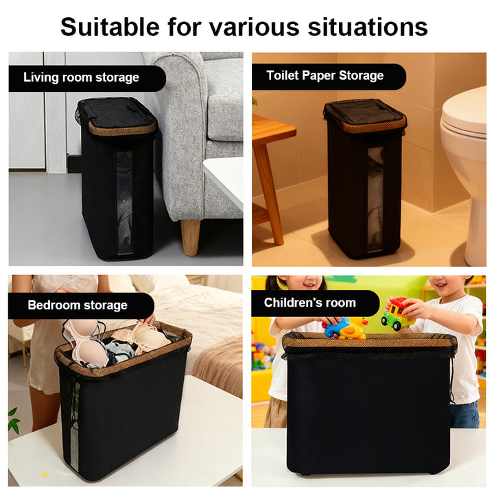Versatile laundry separation box with removable lid and inner compartment