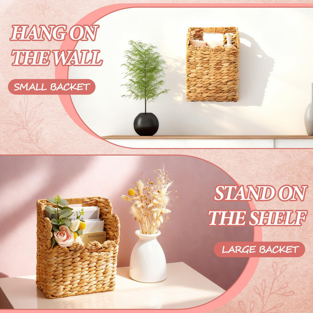 Handwoven storage basket