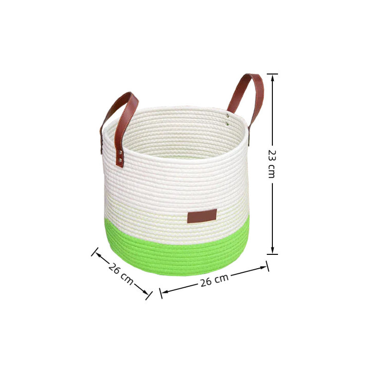Decorative Woven Storage Bin