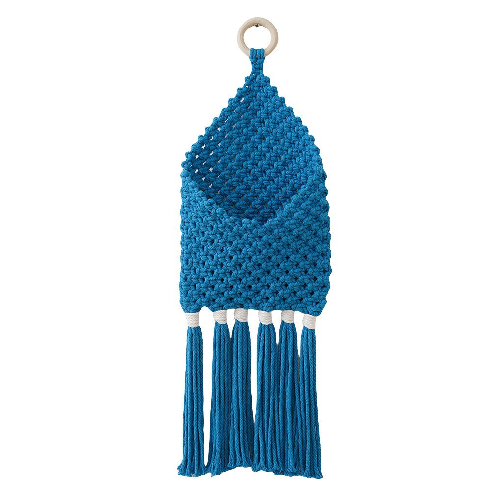 Decorative Macramé Wall Pocket