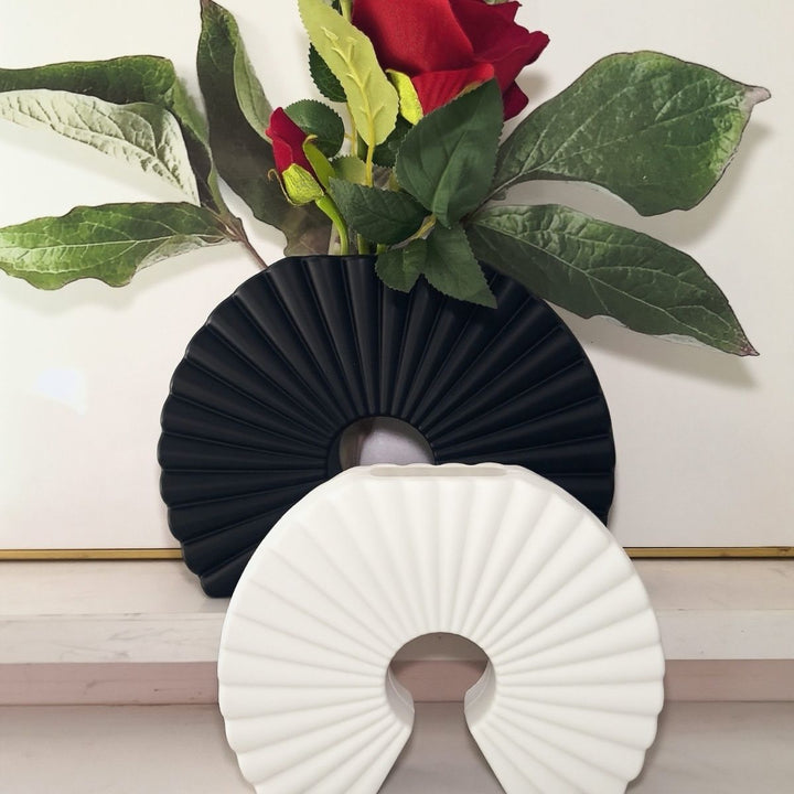 Decorative Fan-Shaped Sculpture
