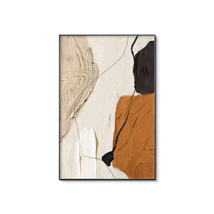 Abstract Textured Canvas Artwork