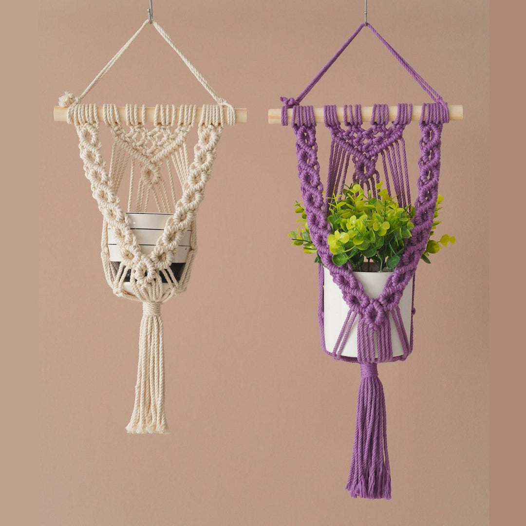 Artistic Macrame Plant Hanger