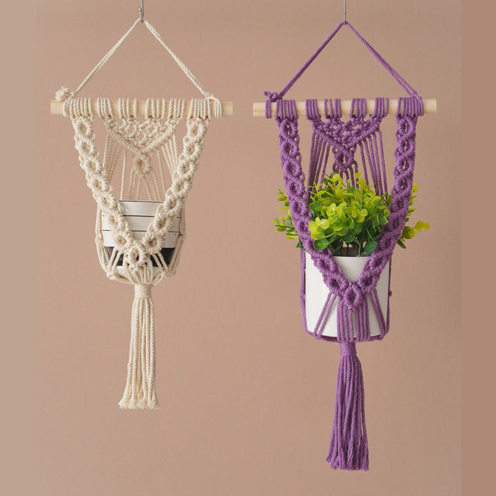 Artistic Macrame Plant Hanger