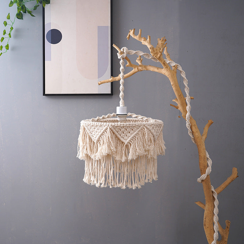 Macramé Pendant Light Shade