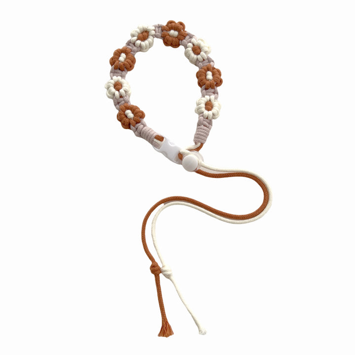 Decorative Flower Macrame Eyewear Holder