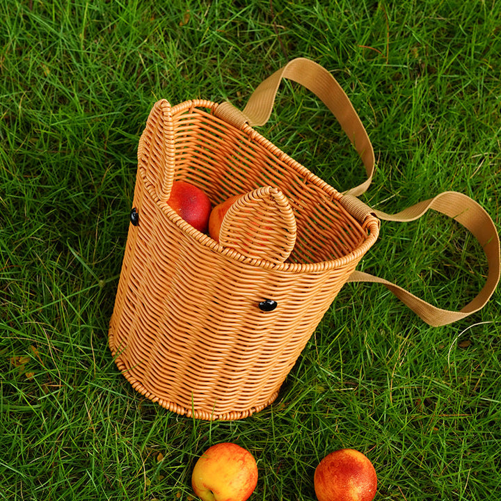 Handcrafted Woven Utility Basket