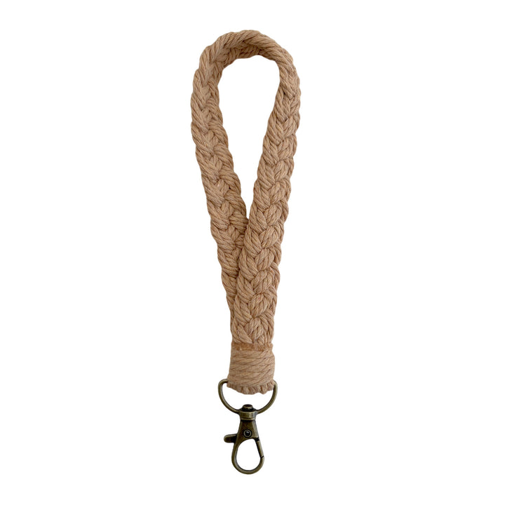 Braided Rope Keychain Holder