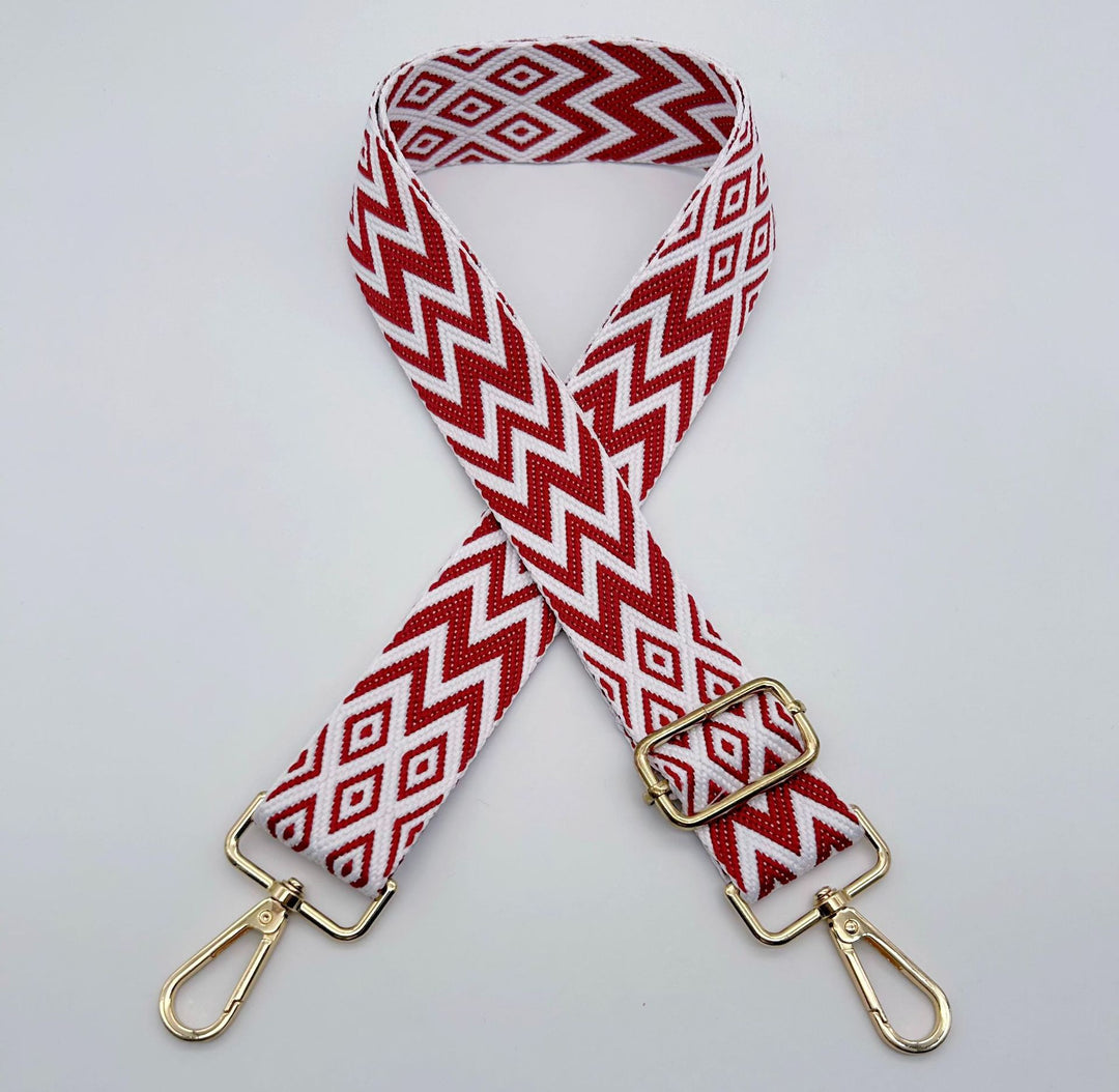 Adjustable Patterned Bag Strap