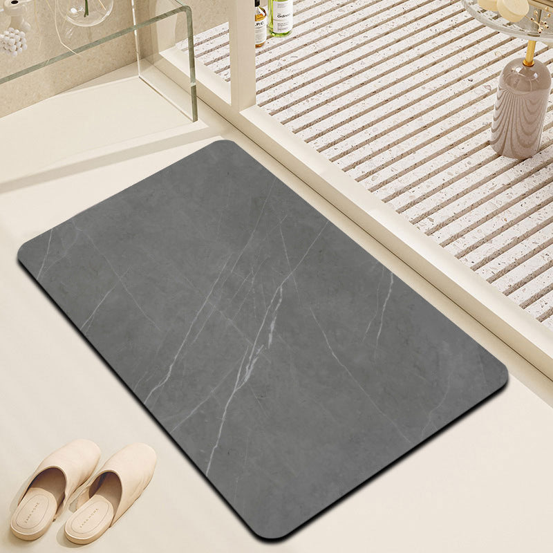 Marble Effect Bathroom Mat