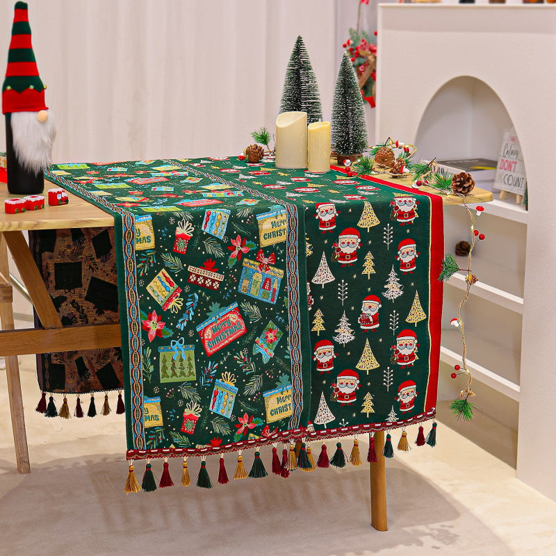 Festive table runner