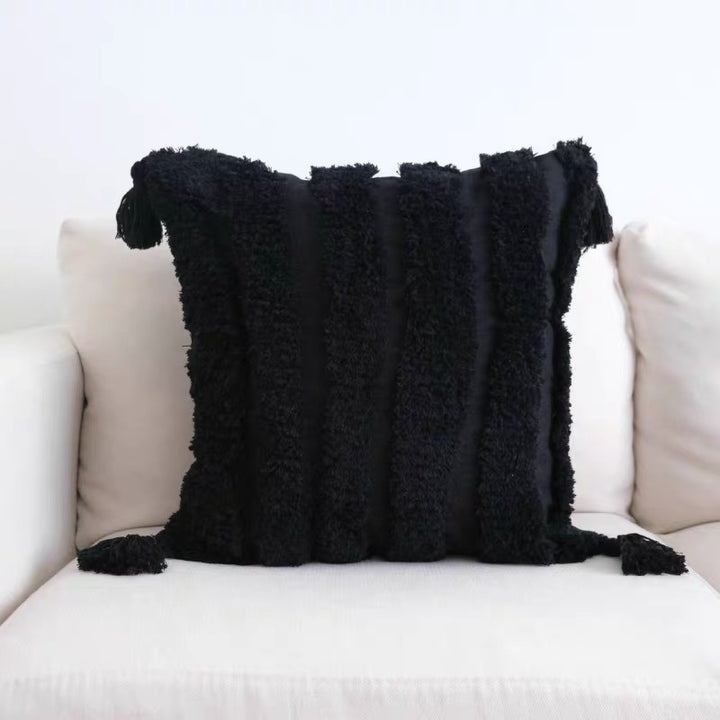 Bohemian Fringe Decorative Throw Pillow